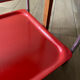 Service trolley rolling table Platex Textable red 70s Space Age