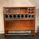 Scandinavian teak bar by Poul Heltborg Editor Heltborg Møbler 1960