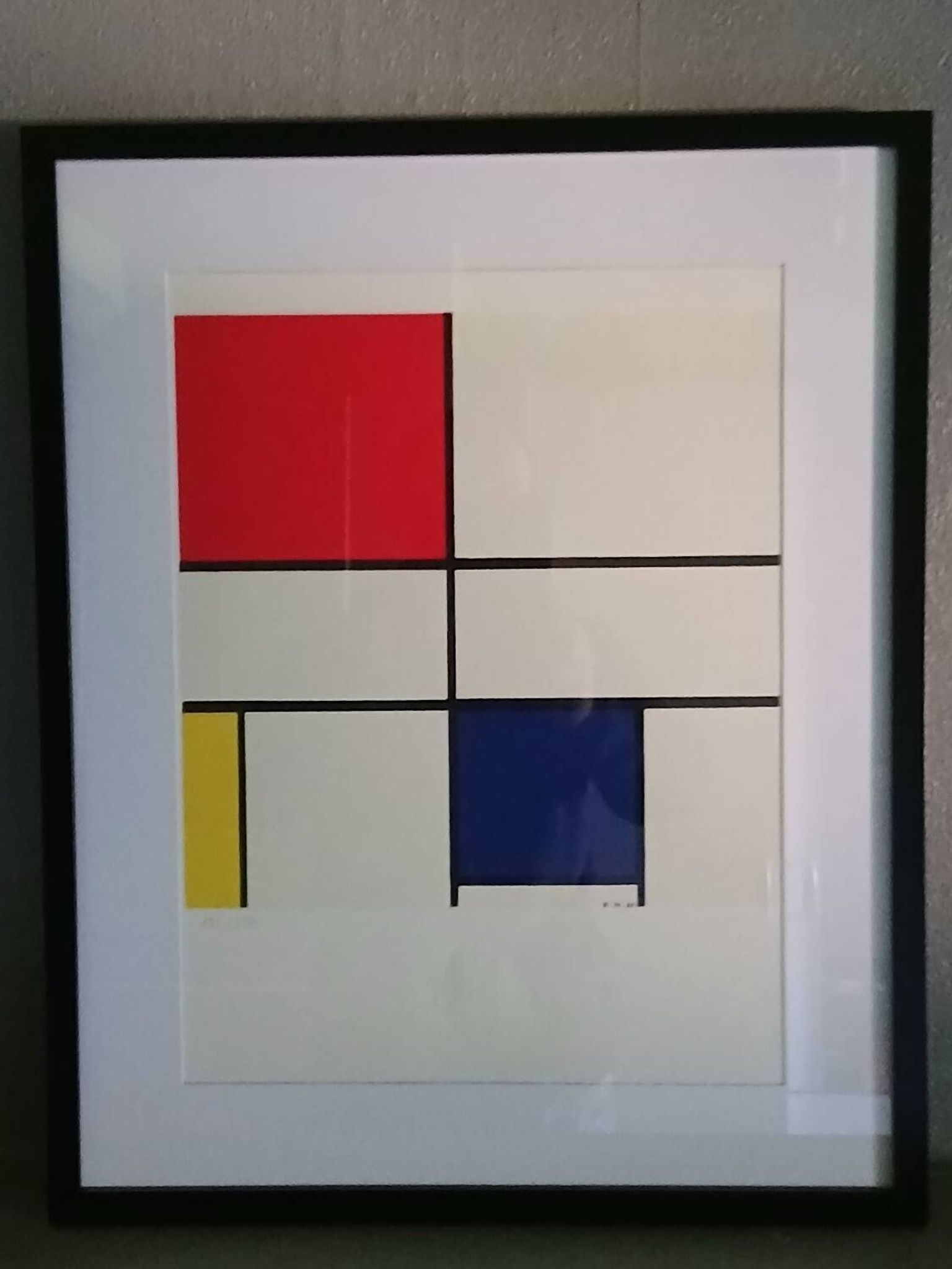 Paire lithographies Piet MONDRIAN  modèles à 250 exemplaires