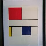 Pair of Piet MONDRIAN lithographs, models of 250 copies