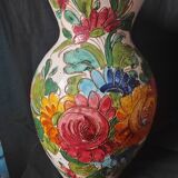 Mega vase in Vallauris Old flowers
