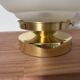 Vintage Art Deco Globe Ceiling Light