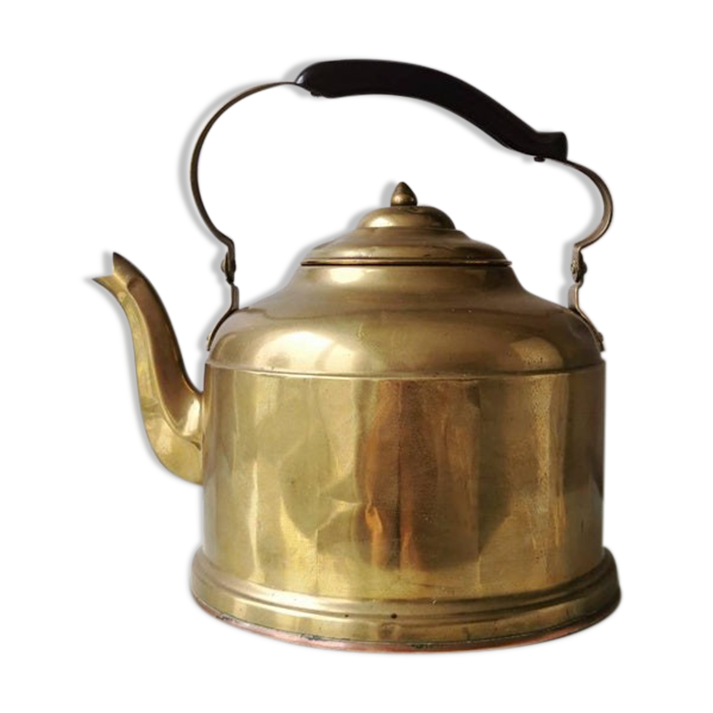 Vintage copper teapot, 1960s