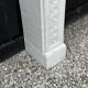 Louis XVI style fireplace in Carrara marble, circa 1880.