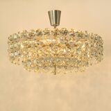 Lustre Bakalowits, Chrome and Crystal Glass, Austria, 1960s