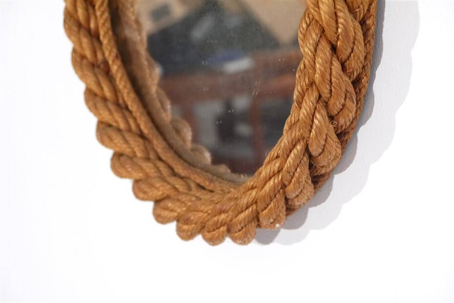 Vintage rope mirror 1960