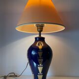 Art Deco lamp Boch la Louvière ceramic