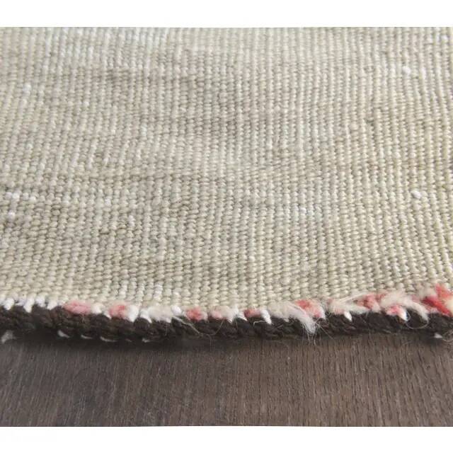 1970s vintage Turkish runner handwoven wool flatweave kilim rug 69x280