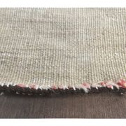 1970s vintage Turkish runner handwoven wool flatweave kilim rug 69x280