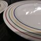 Série de 8 assiettes  à dessert Primula faïencerie italienne San Marciano Ceramiche