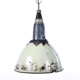 Enamel pendant lamp
