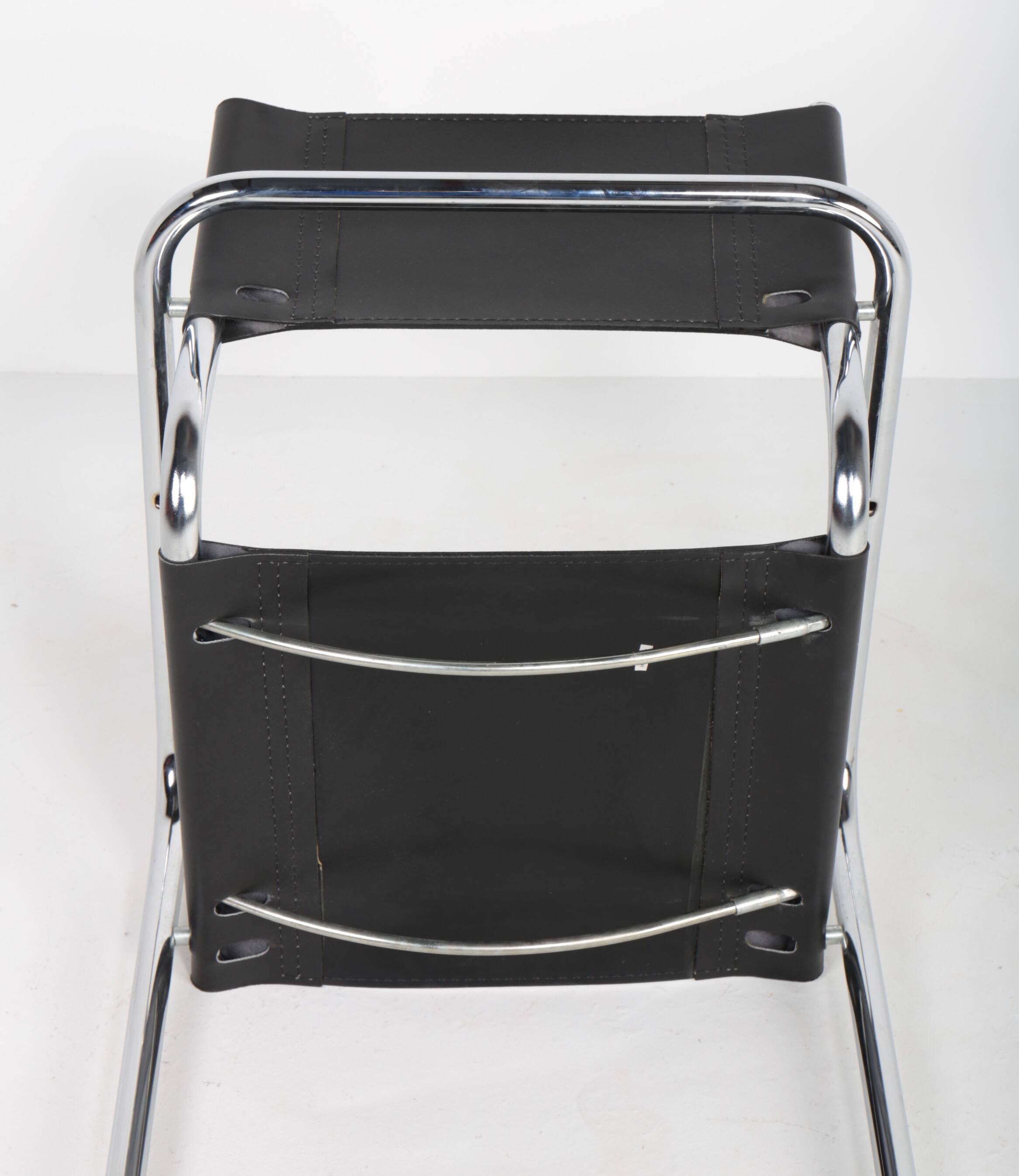 Bauhaus style tubular bar stool