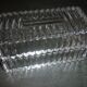 Art-deco molded glass bowls