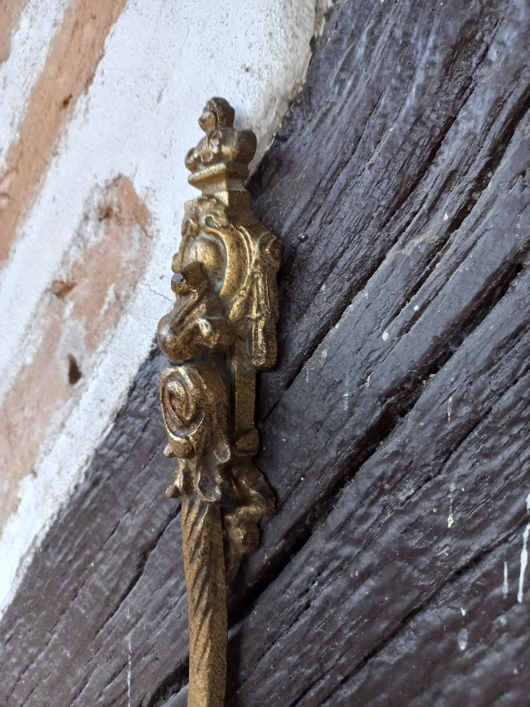 Bronze hook early twentieth century