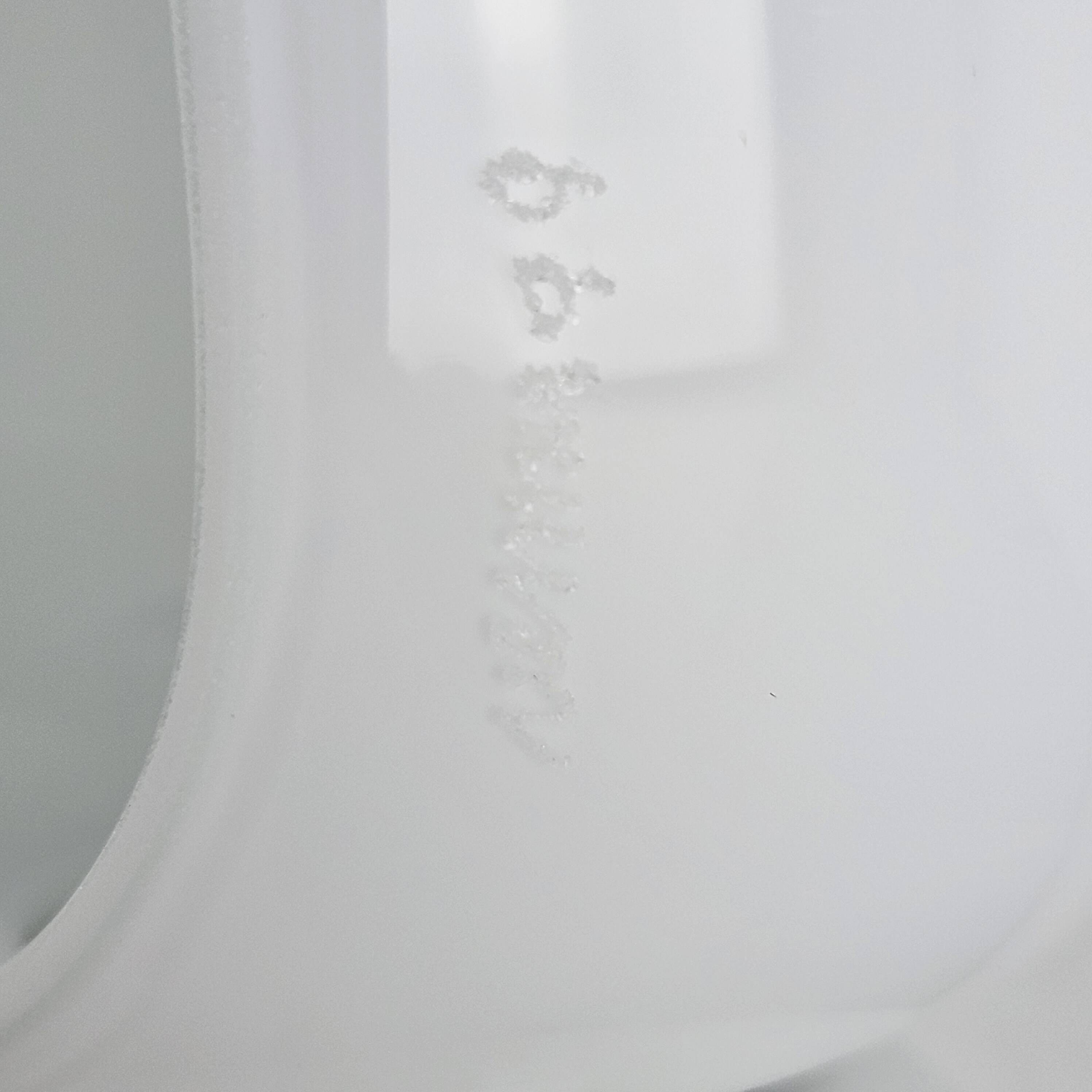 Anni Trenta Luce Large Wall Applique by Venini in Milk White Murano Glass