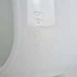 Anni Trenta Luce Large Wall Applique by Venini in Milk White Murano Glass