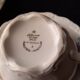 Duo of german porcelain cups lehmann weiden (bavaria)