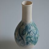 Porcelain vase with fish decoration