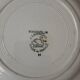 Lot de deux assiettes plates Magnolia St Amand
