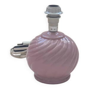 petit pied lampe en céramique