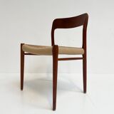 Restored Model 75 chair by Niels O. Möller, 1950s
