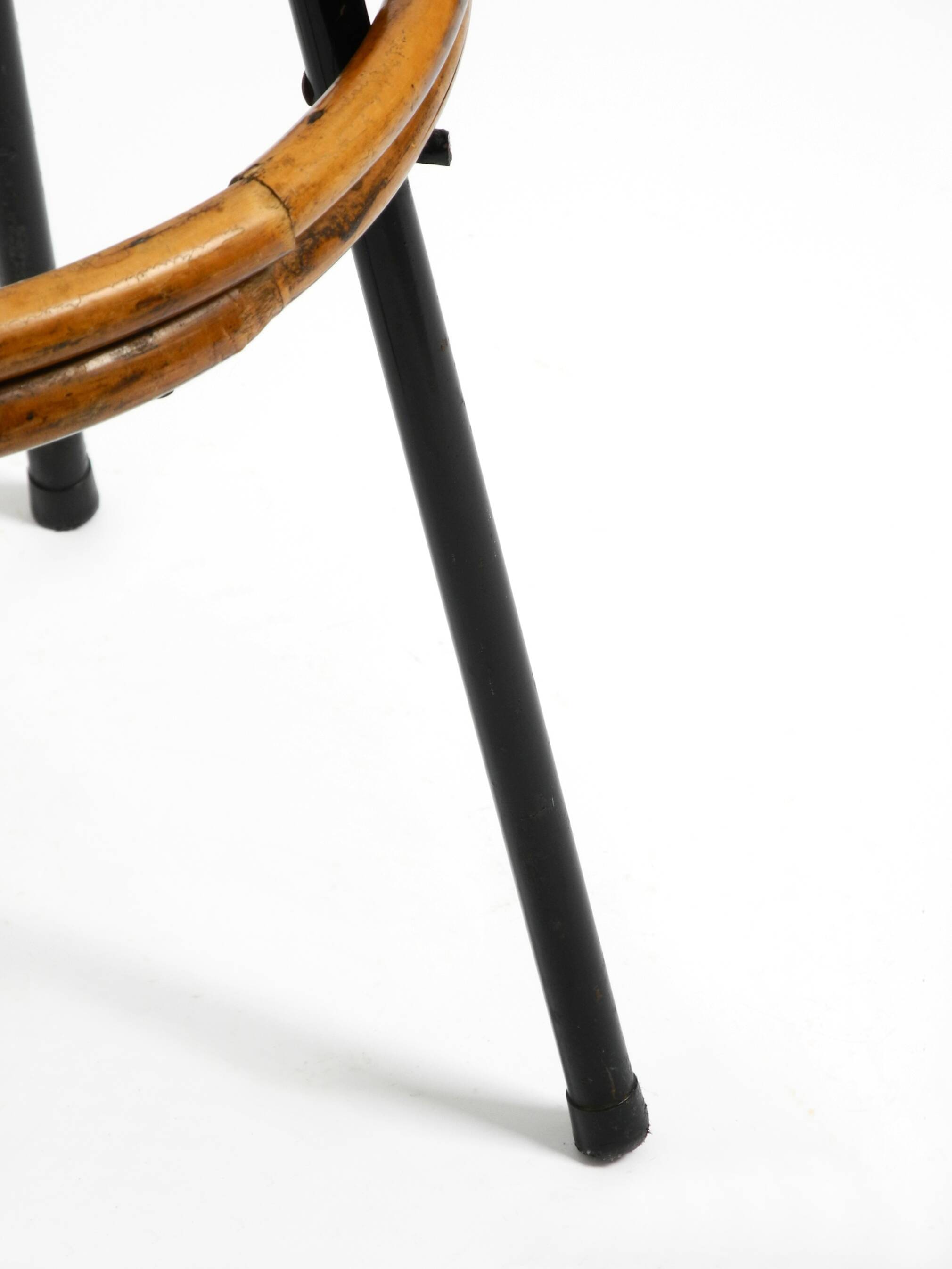 1960s bamboo bar stool by dirk van sliedregt for rohé noordwolde netherland