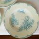 3 vintage deep plates in ironstone by L&G model Oeillets 220524
