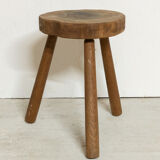 Tripod wooden stool
