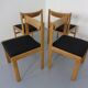 Danish Oak Dining Chairs, Set of 4, 1960s