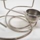 Metal design tea light holder, The Netherlands 1980's