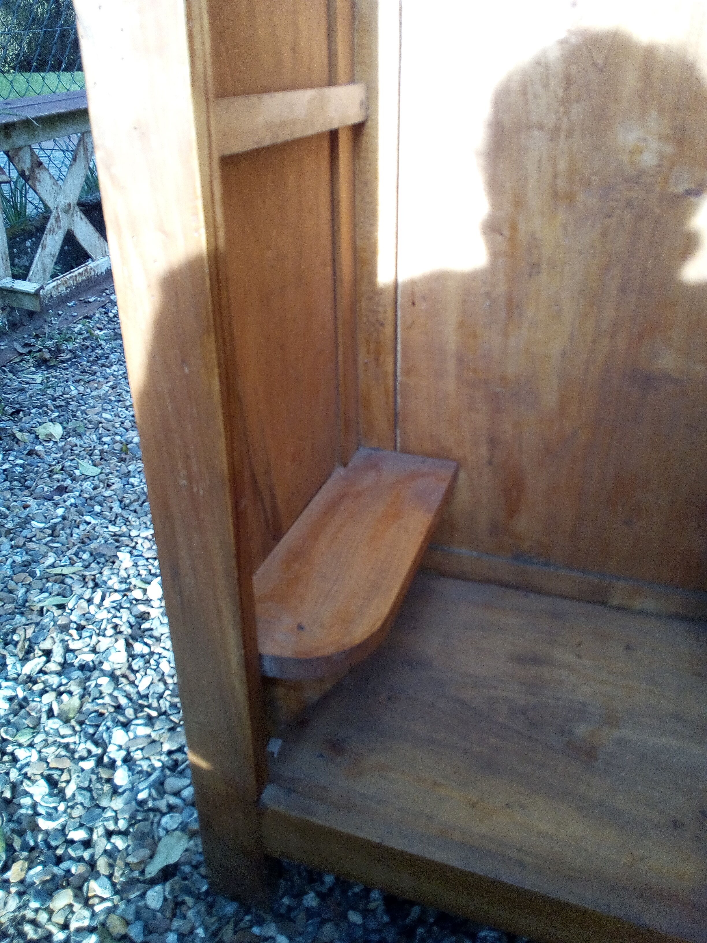 Vestaire double en bois