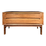 Scandinavian rosewood chest of drawers