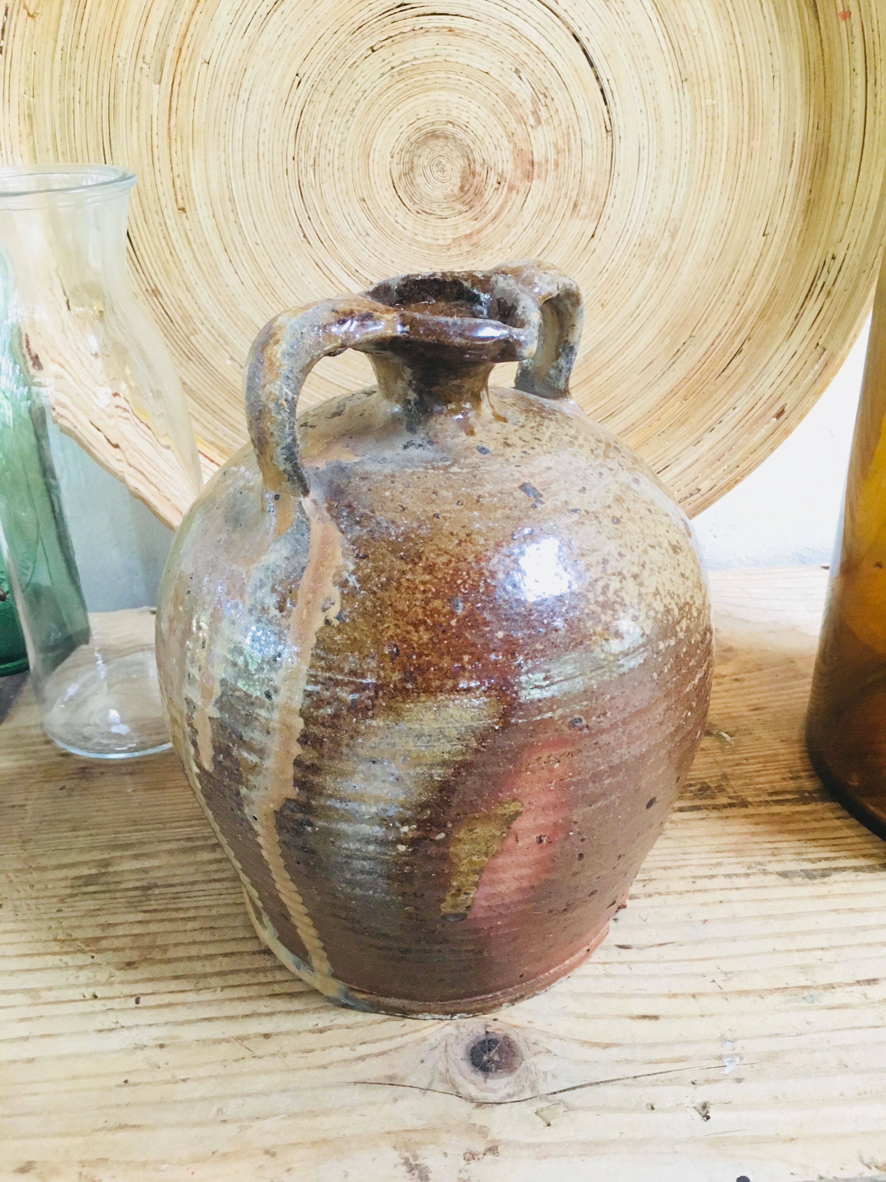 Stoneware jug