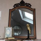 MIROIR ANCIEN D'ARMOIRE