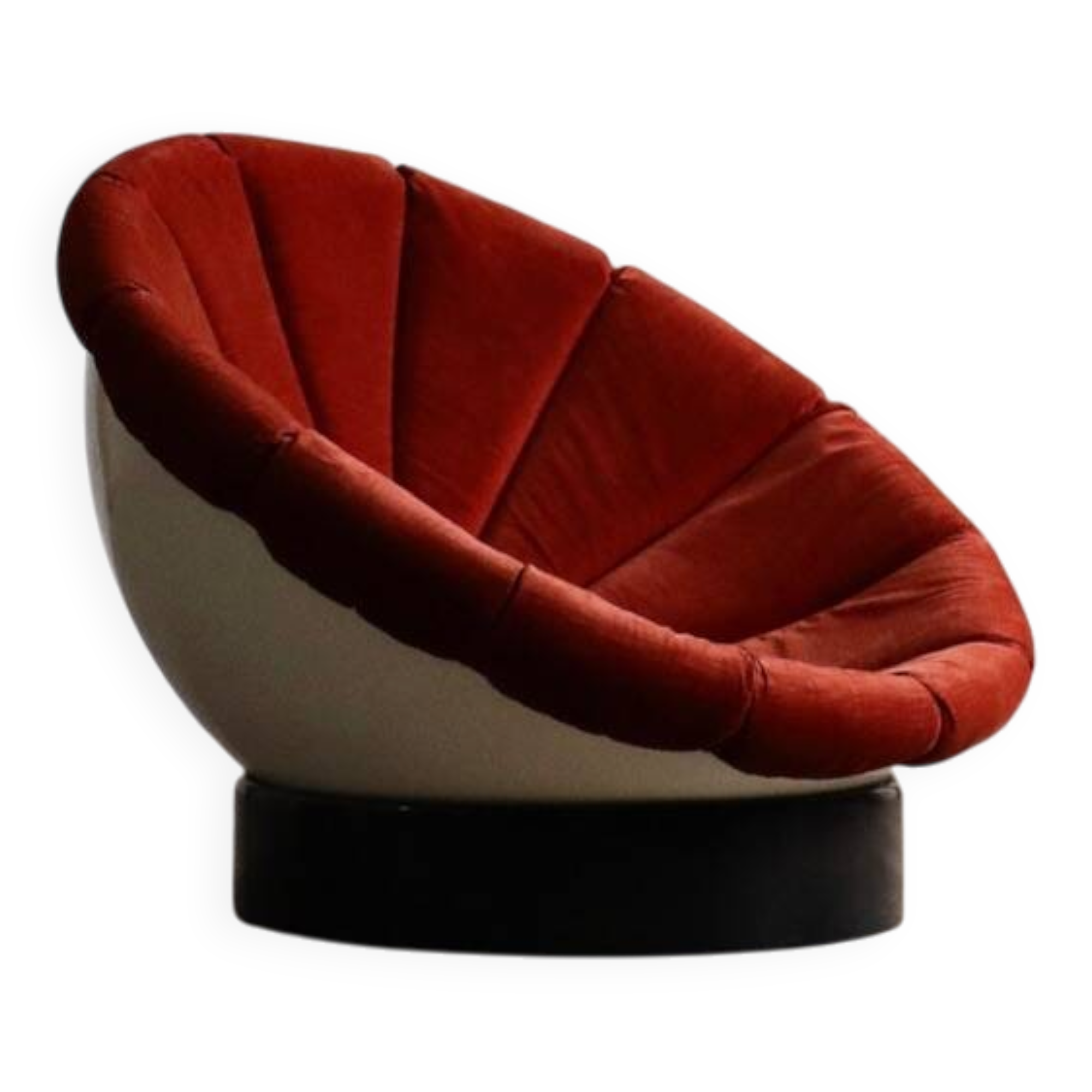 Luciano Frigerio Girasole lounge chair, Italy 1960s