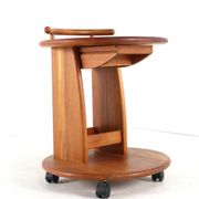 Chariot Aksel Kjersgaard - design danois en teck - moderne du milieu du siècle