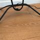 Vintage two-light lamp with plant holder