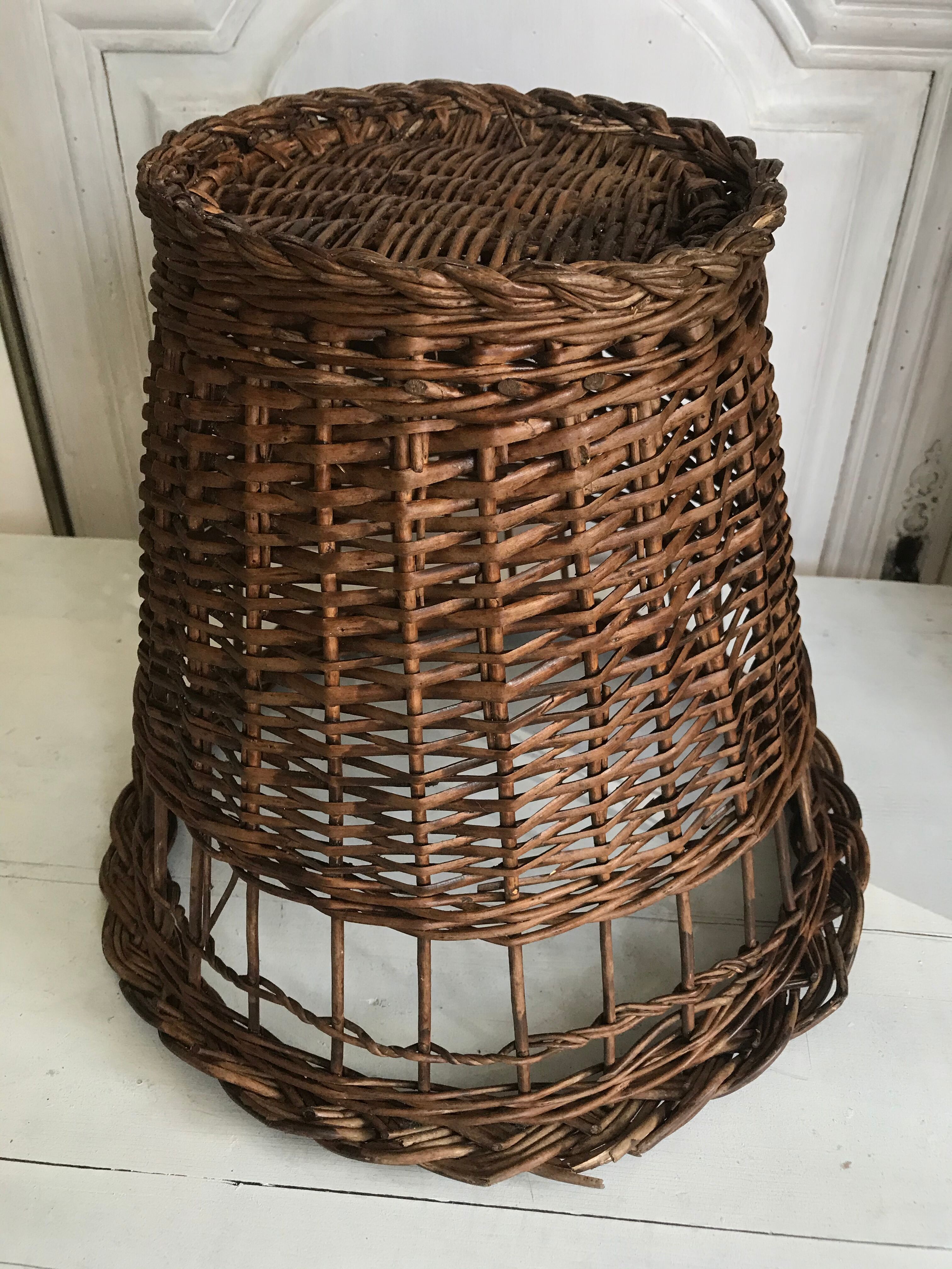 Vintage paper basket