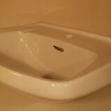 Vintage 60s washbasin in enamelled stoneware