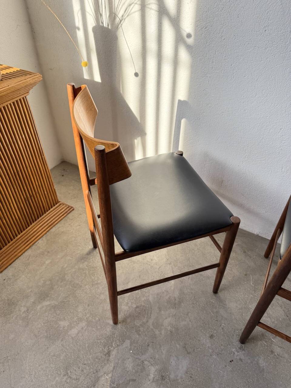 Set 4 chaises italiennes Gianfranco Frattini