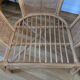 Pair of rattan armchairs