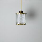 Swedish Crystal Ceiling Light designed by Wiktor Berndt for Flygsfors