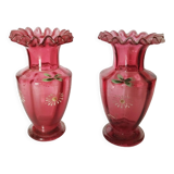 Set of two small vases