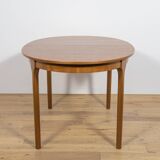 Mid-century extendable oval teak dining table from McIntosh, UK