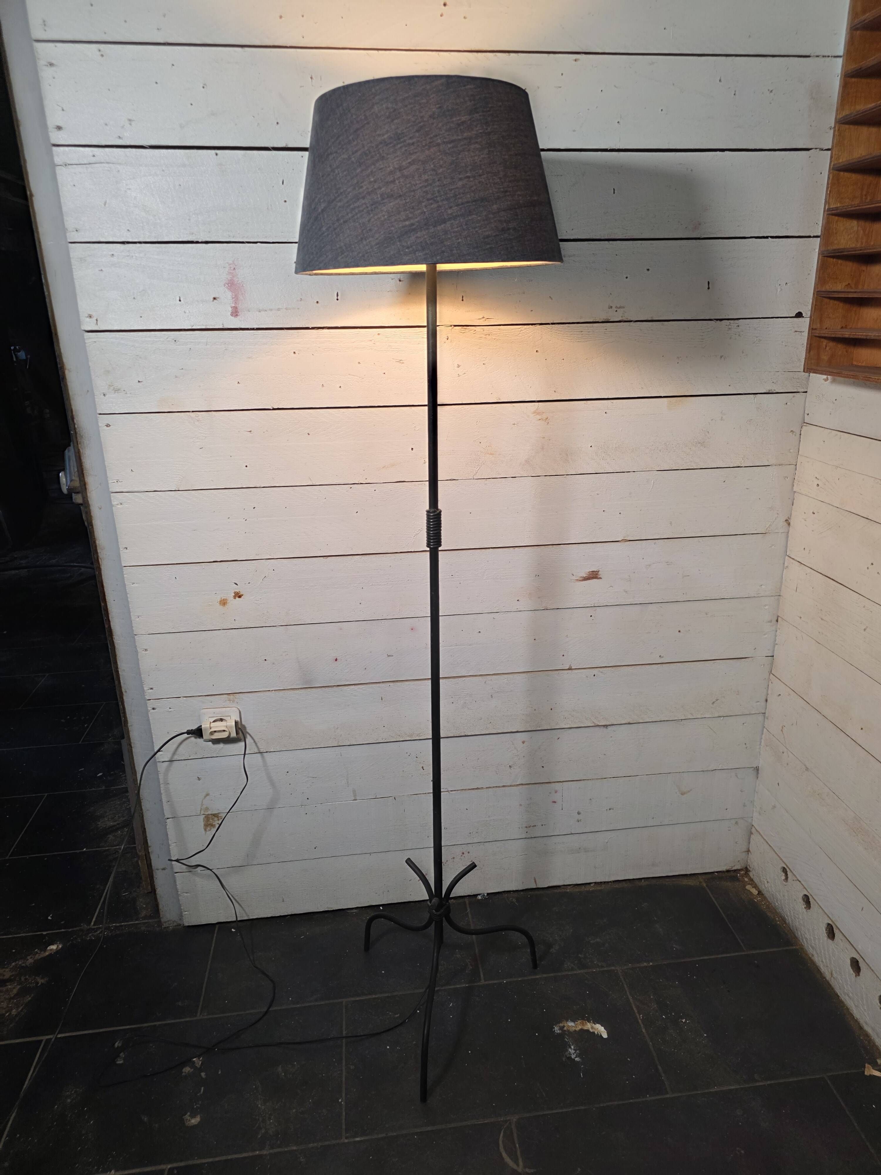 1960s tripod floor lamp