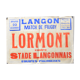 "Rugby Match" poster - City of Langon - 1930s