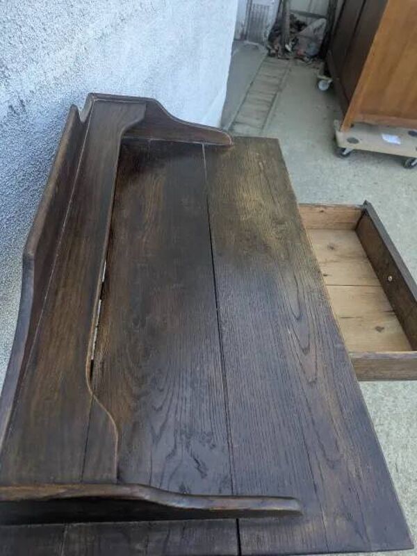 Coiffeuse, bureau en chêne