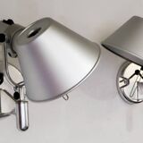 Pair of Tolomeo Artemide wall lights – Italian design – aluminum