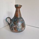 Large Jug Yvon Roy Montgolfier 1960 in Ceramic
