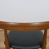 Mid-Century Teak Dining Table & Chairs by Hans Olsen for Frem Røjle, 1960s, Set of 5
